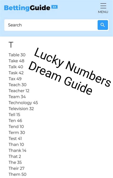 dreams interpretation and lottery numbers|How to Pick Lottery Numbers from Dreams and Symbols.